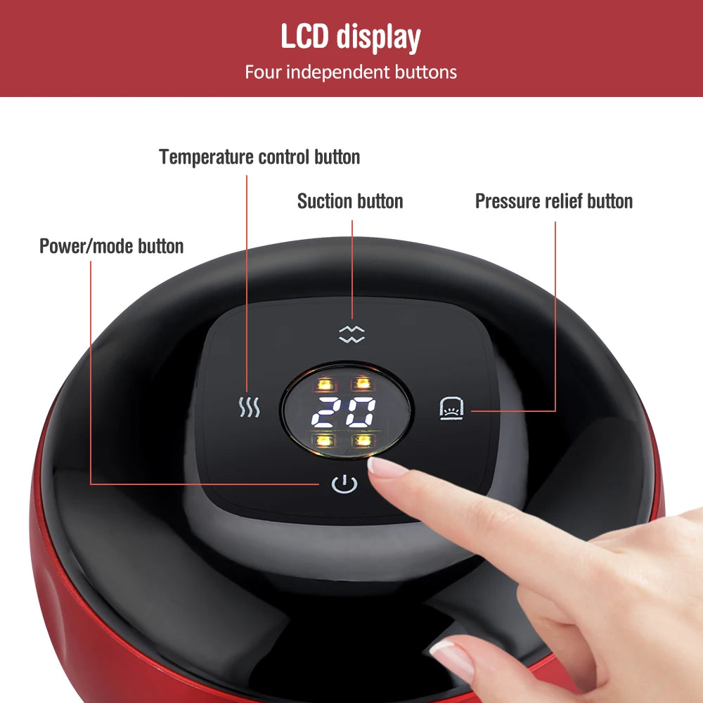 Hailicare Electric Vacuum Cupping Massager For Body Slimming