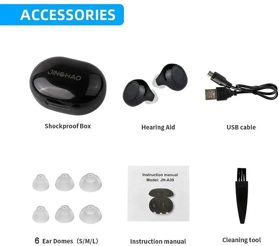 Jinghao Rechargeable Digital In Ear Hearing Aid Enhancer