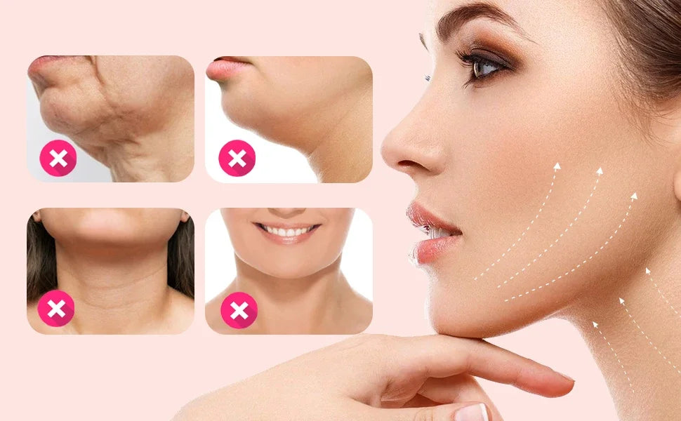 Reusable V Shaped Facial Strap For Daily Skin Care Support