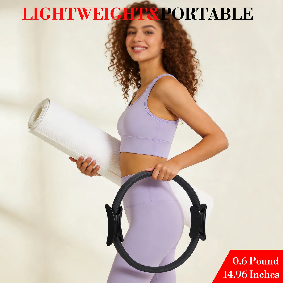 Professional Pilates Set Ring Ball Fabric Band For Home Workout