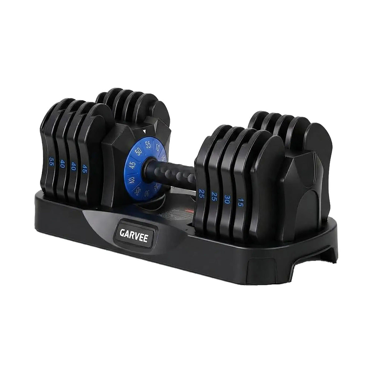 HiMISS Adjustable Dial Dumbbell With Storage Tray For Strength Training
