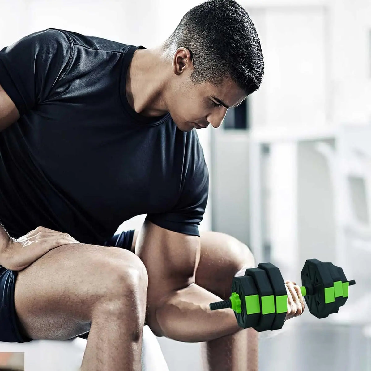 Adjustable Kettlebell And Dumbbell Set With Iron Handle For Strength Training