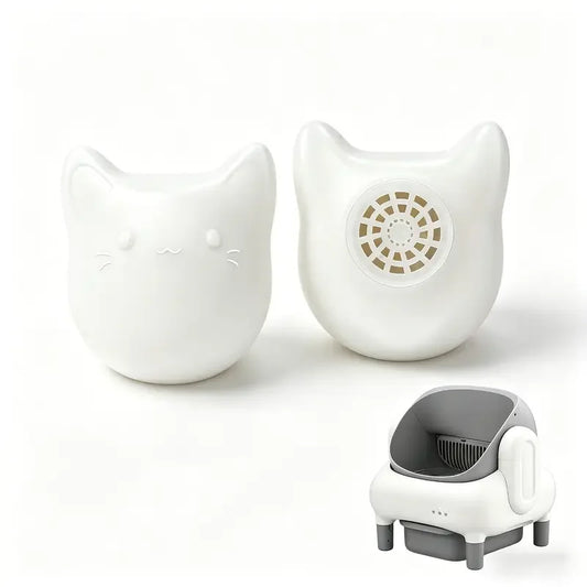 Continuous Fragrance Release Deodorizer Blocks for Automatic Cat Litter Boxes