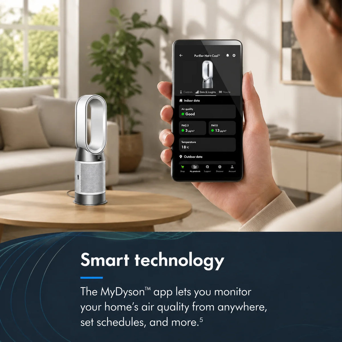 Dyson HP1 Hot Cool Purifier Heater Fan With HEPA Filtration