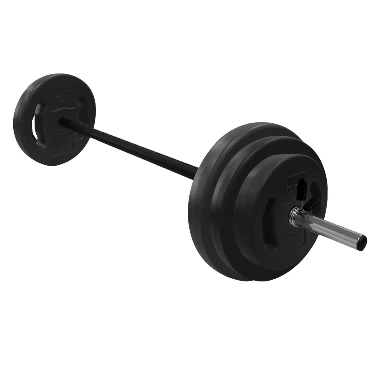 Adjustable PU Coated Barbell Dumbbell Weight Set With Clamps
