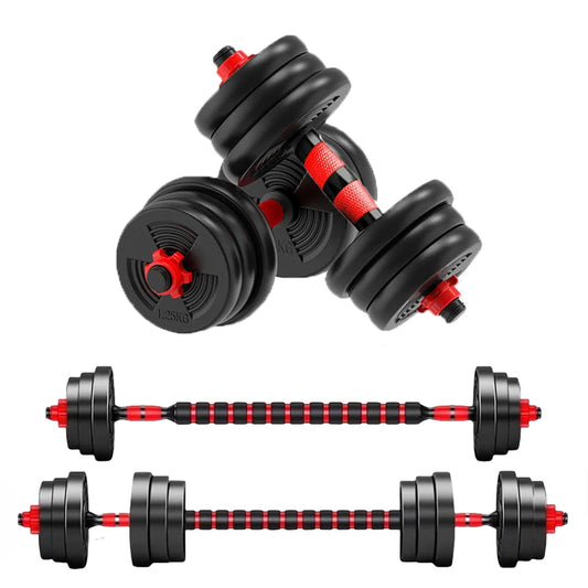 5 To 44Lb Adjustable Dumbbell And Barbell Set