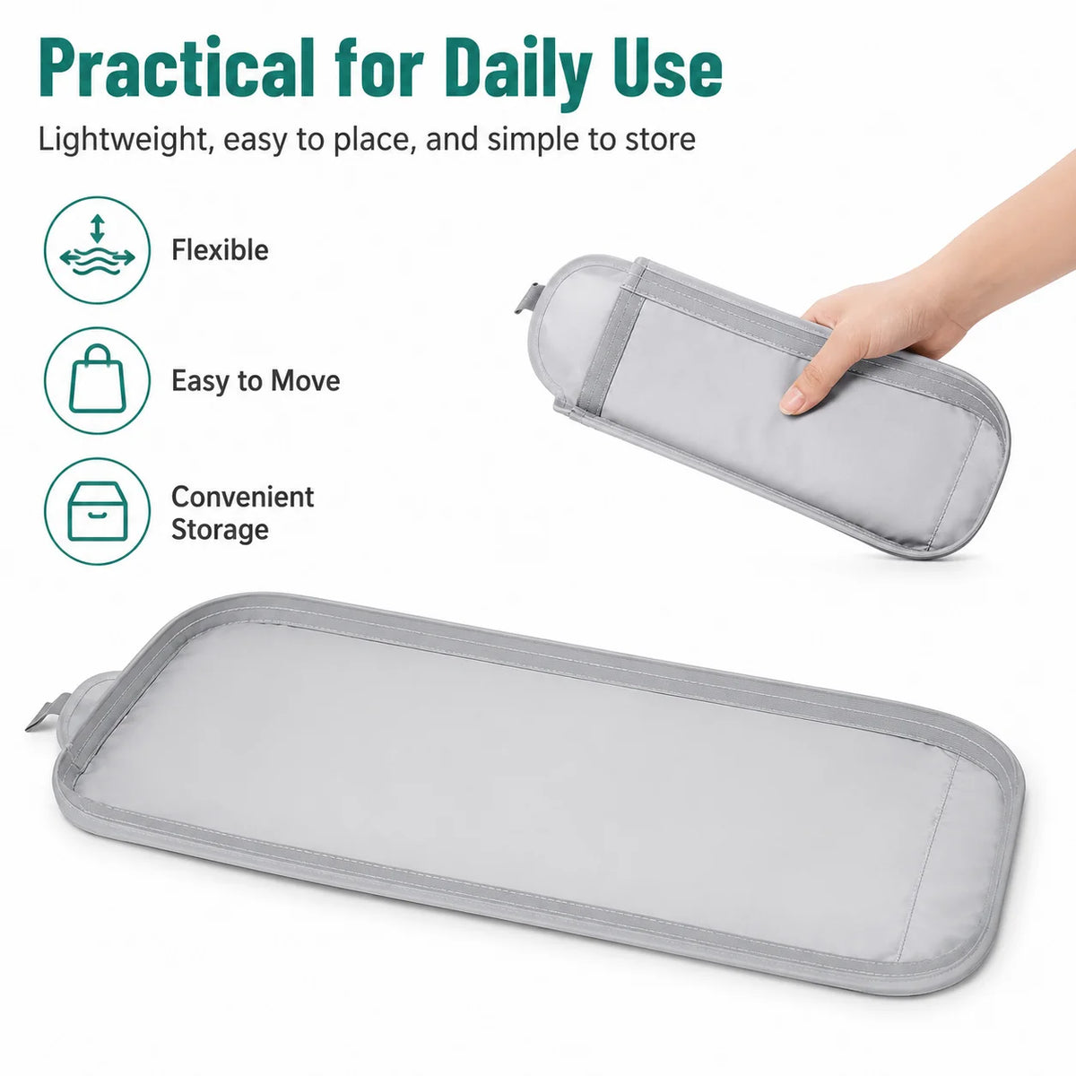 Non Slip Washable Waterproof Cat Litter Trapping Mat