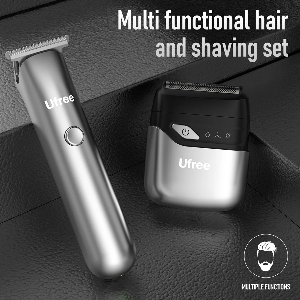 Waterproof Cordless Electric Shaver For Men And Precision Beard Trimmer