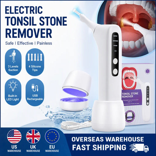 Hailicare Electric Tonsil Stone Remover With UV Hygienic Case