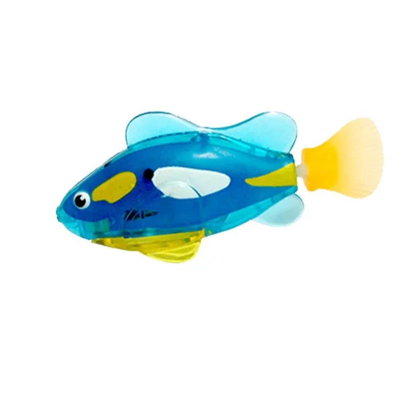 LED Interactive Cat Toy Swimming Robot Fish Stimulates Hunter Instincts