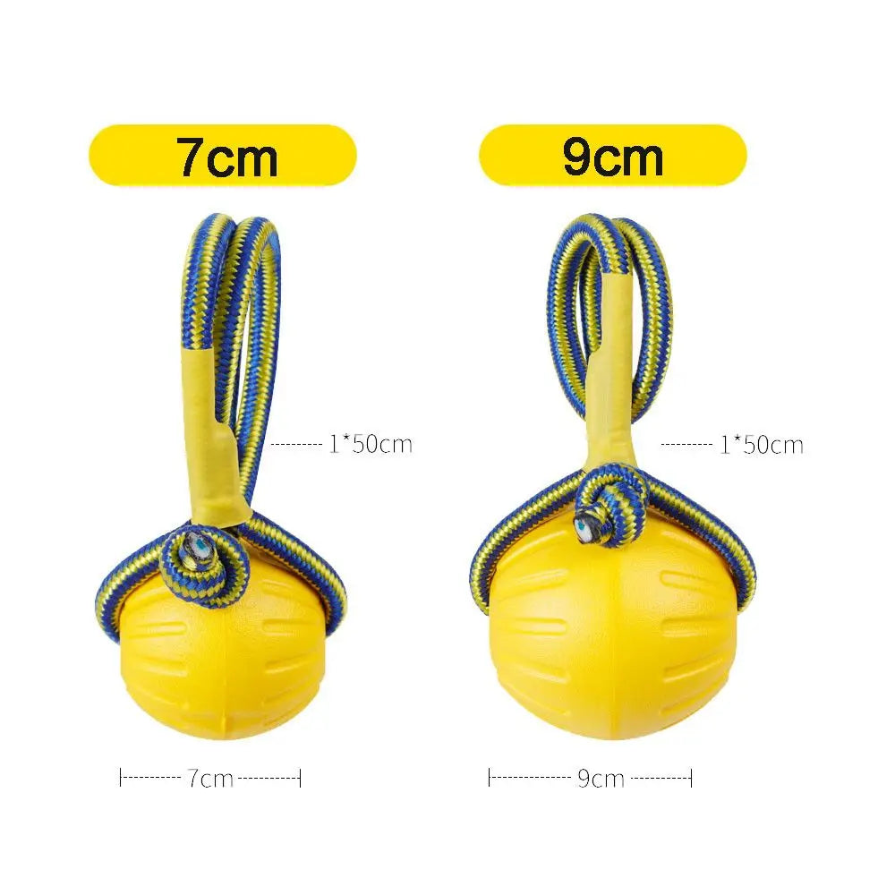 Indestructible Rubber Dog Ball Interactive Chew And Fetch Toy