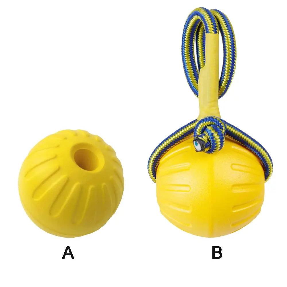 Indestructible Rubber Dog Ball Interactive Chew And Fetch Toy
