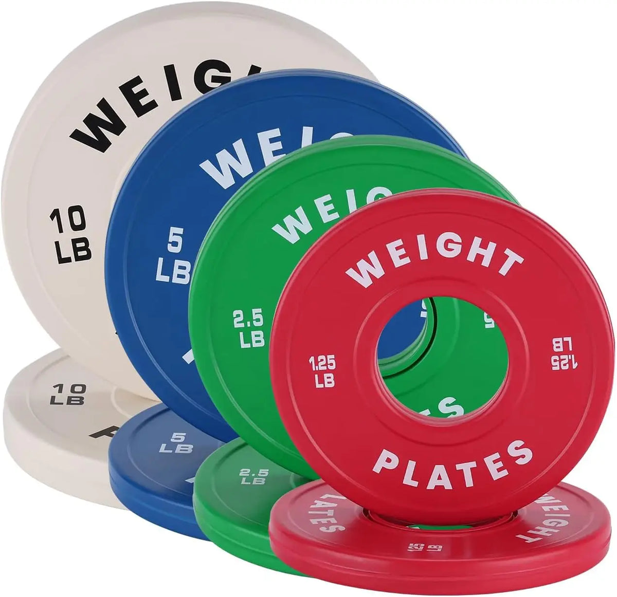 Twister.Ck Rubber Coated Fractional Weight Plates Set