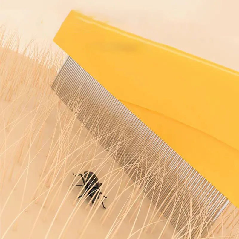Stainless Steel Pet Hair Shedding Comb For Cats And Dogs