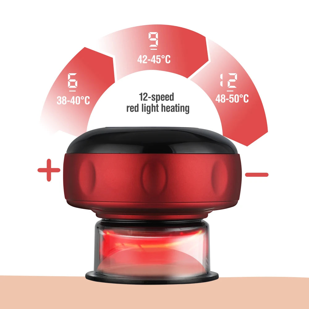 Hailicare Electric Vacuum Cupping Massager For Body Slimming