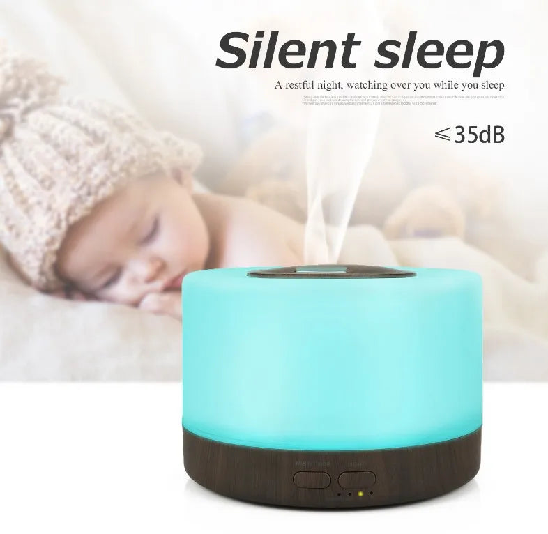 Ultrasonic Cool Mist Essential Oil Diffuser For Home Aromatherapy