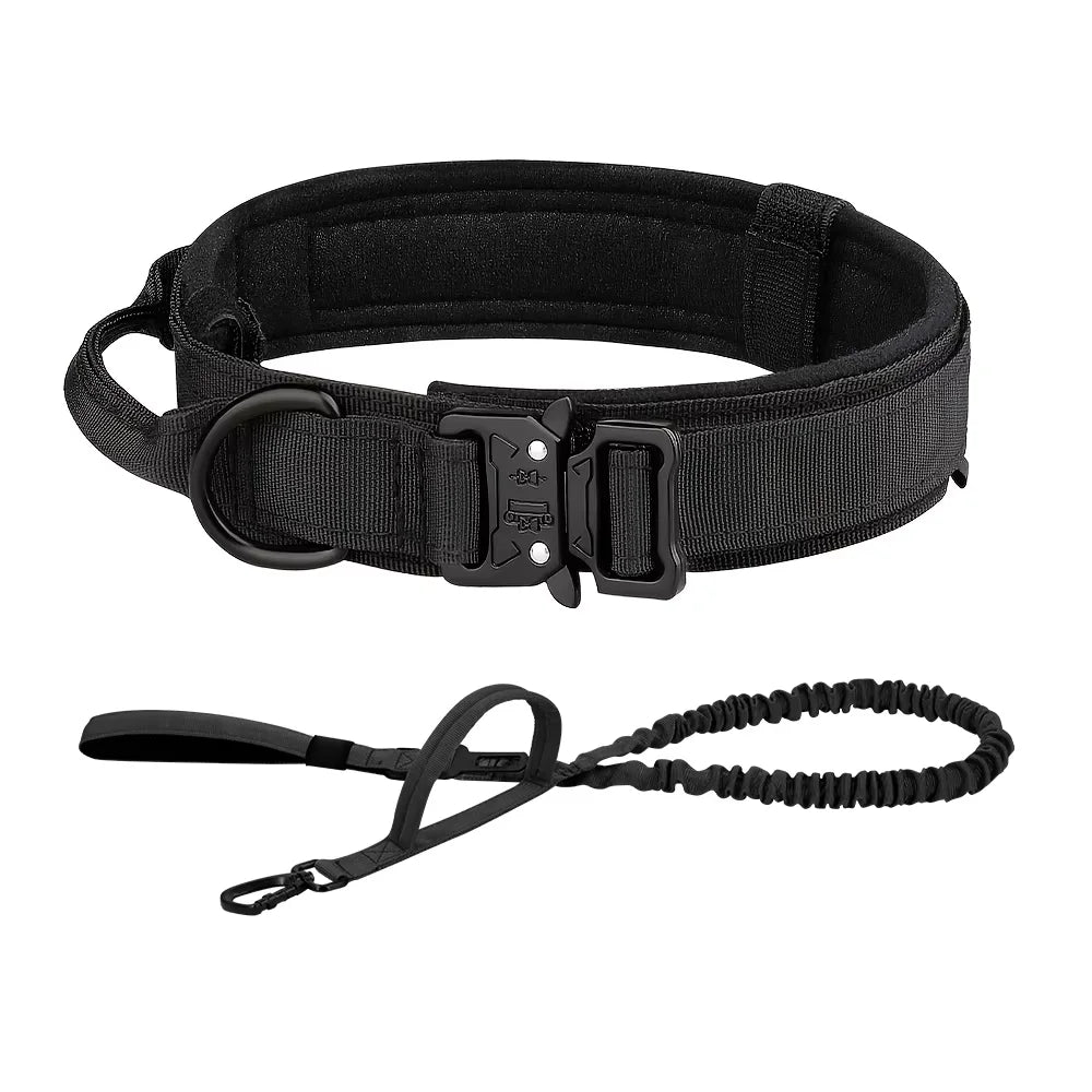 Dog Training Collar And Leash Set With Control Handle