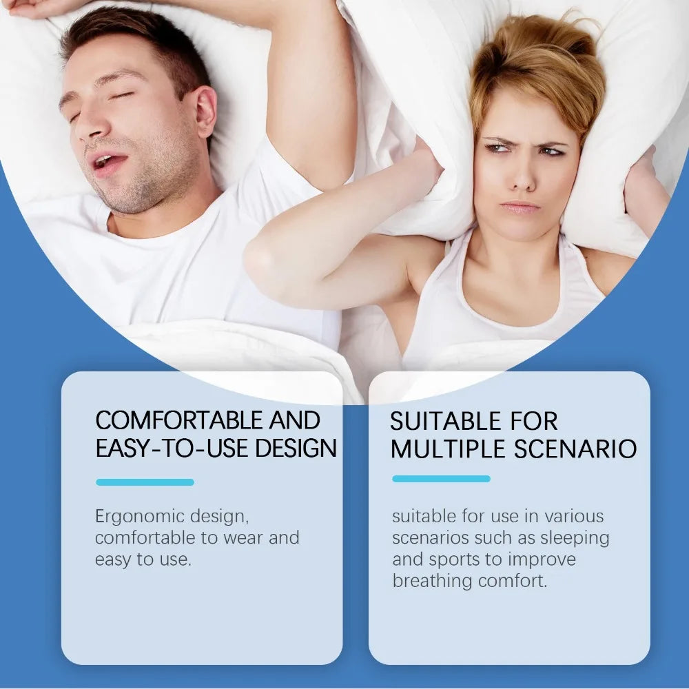 Nasal Breathing Strips For Improved Airflow During Sleep And Exercise