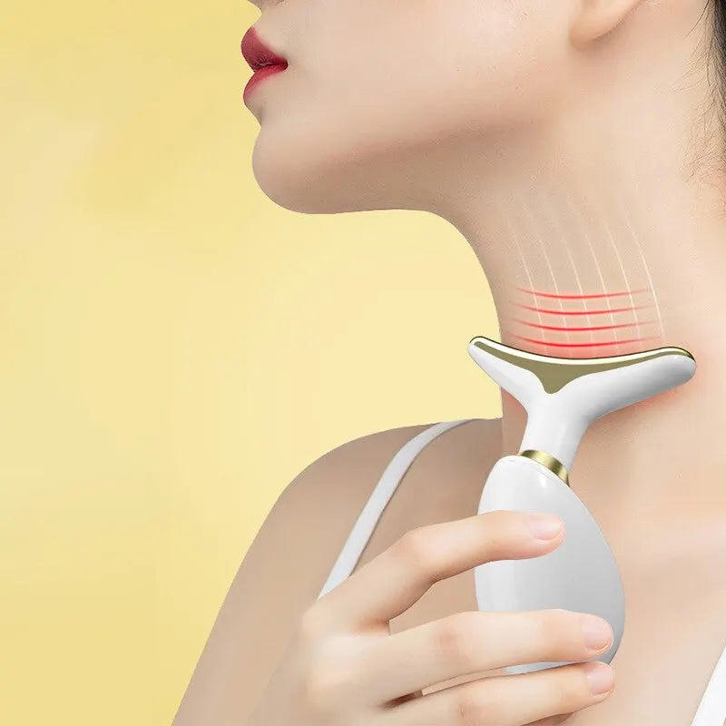 Electric Face And Neck Massager For Lifting And Firming Skin