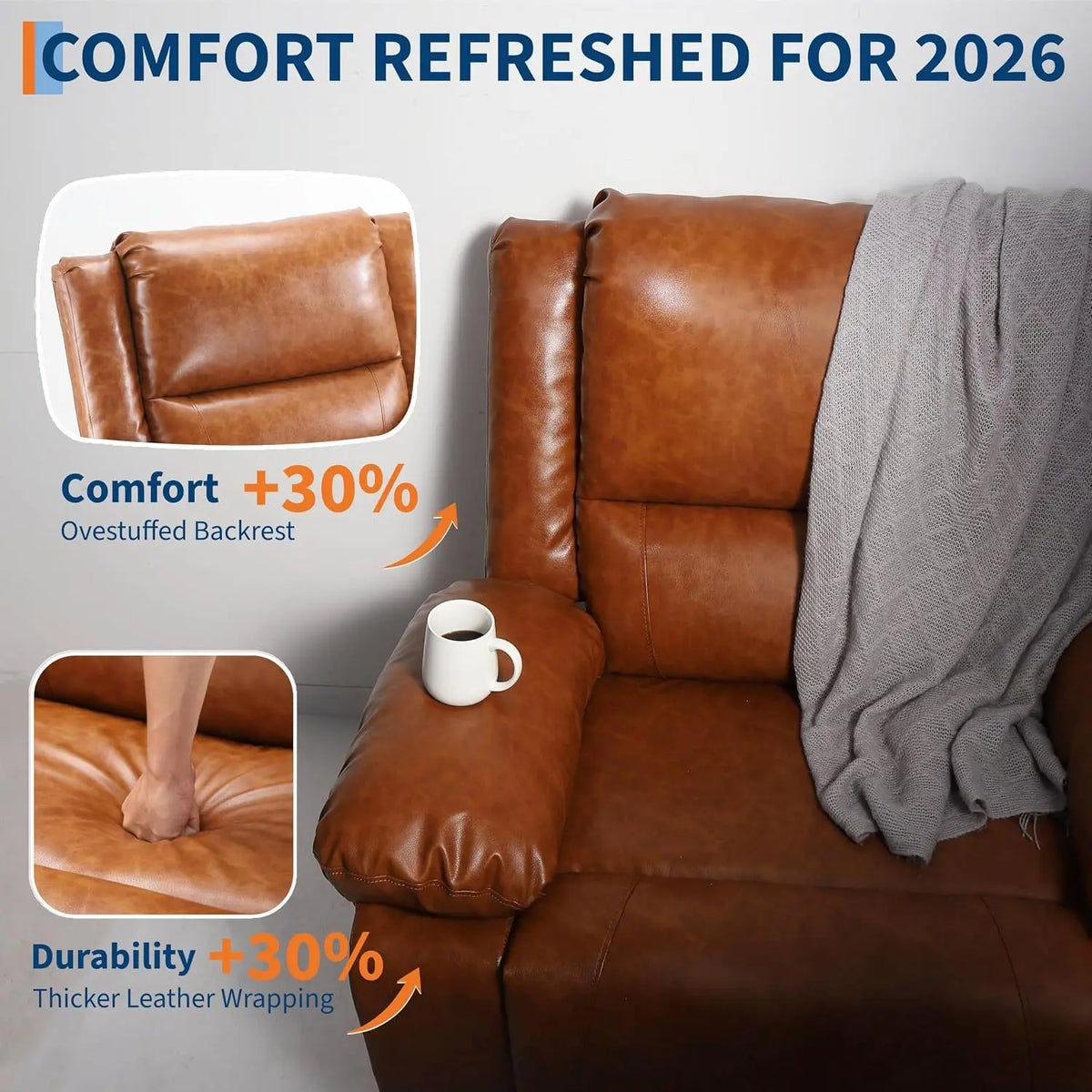 Twister.Ck Electric Power Lift Recliner Chair With Massage Heat Control