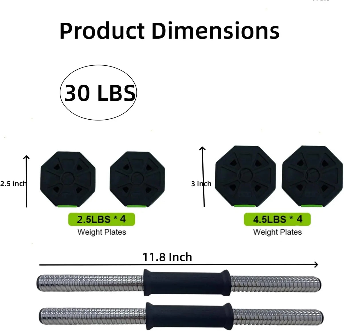 Adjustable Kettlebell And Dumbbell Set With Iron Handle For Strength Training