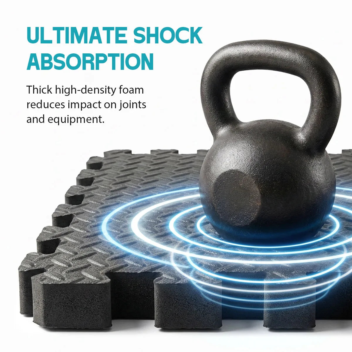 Eva Interlocking Puzzle Exercise Mat For Home Gym Workout Flooring