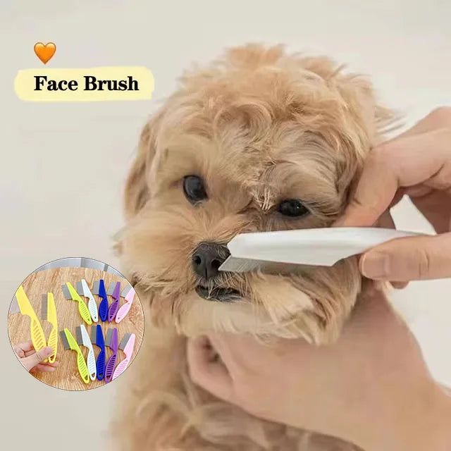 Stainless Steel Pet Hair Shedding Comb For Cats And Dogs