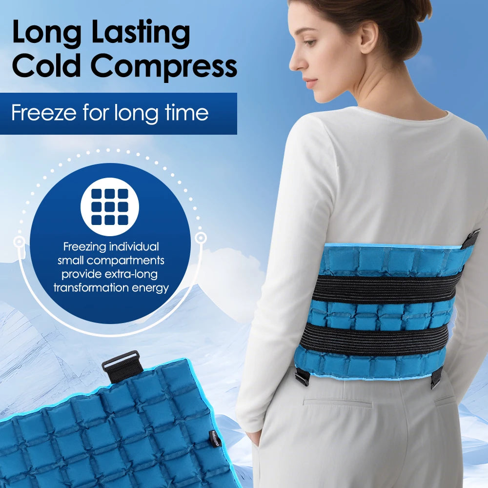 Hailicare Reusable Hot And Cold Gel Pack For Muscle Relief