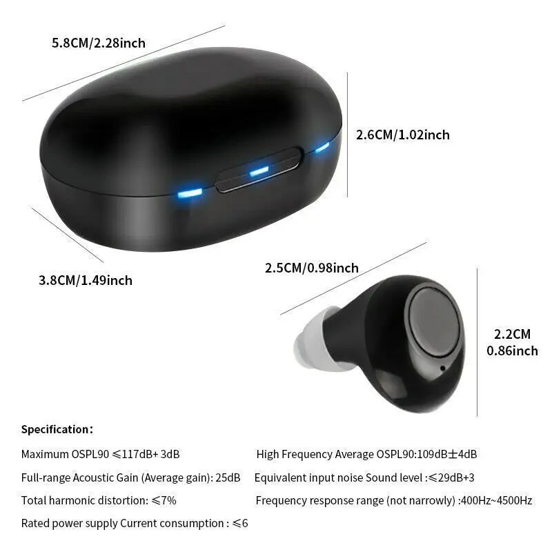 Jinghao Rechargeable Digital In Ear Hearing Aid Enhancer