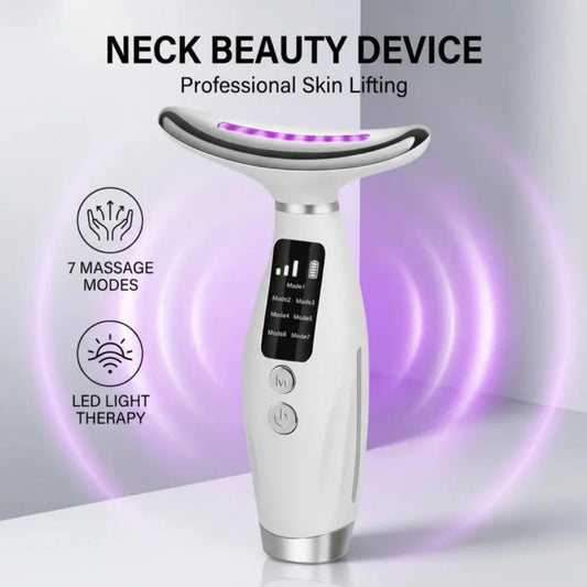 Hailicare Led Photon Therapy Neck Facial Lifting Massager