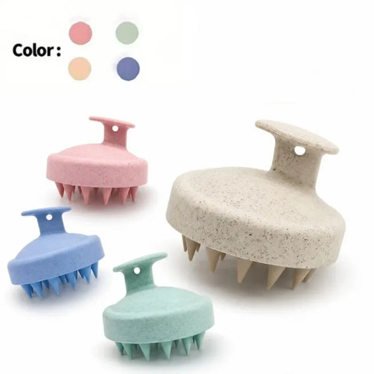 Soft Silicone Scalp Massage Brush For Daily Hygiene Care