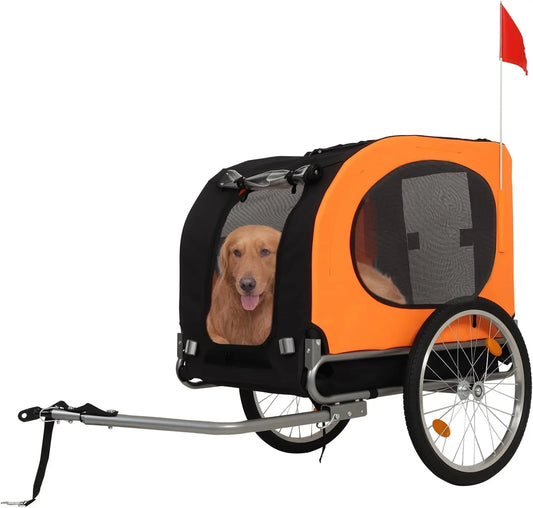 Twister CK Dog Bike Trailer Foldable Sturdy Carrier For Dogs