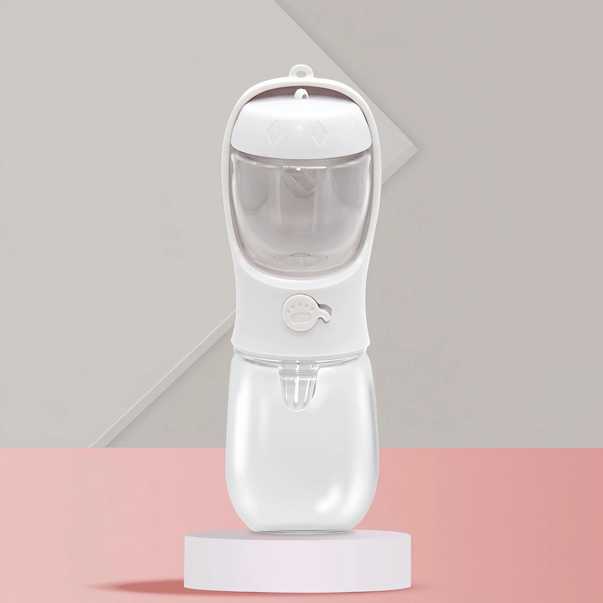 Portable Dog Cat Water Bottle With Storage Food And Water Container