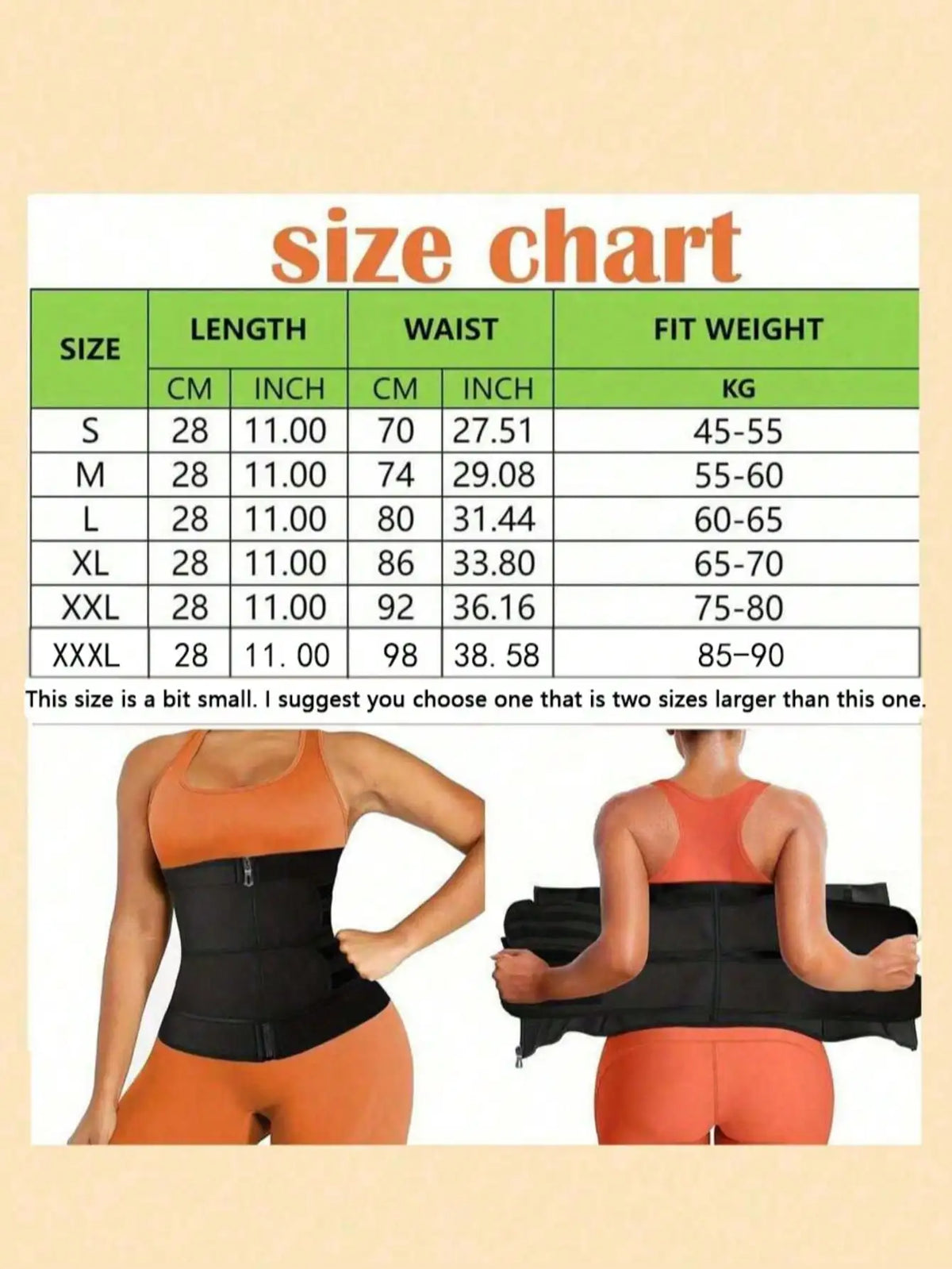 Women Waist Trainer Belt For Sauna Sweat Fitness Training