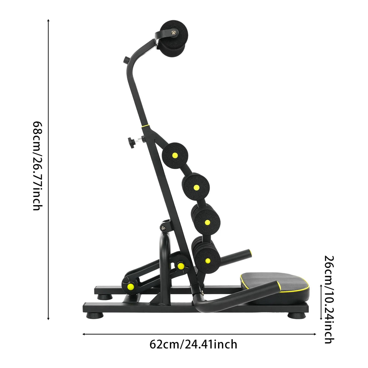 Compact Back Stretcher Inversion Table For Spinal Decompression