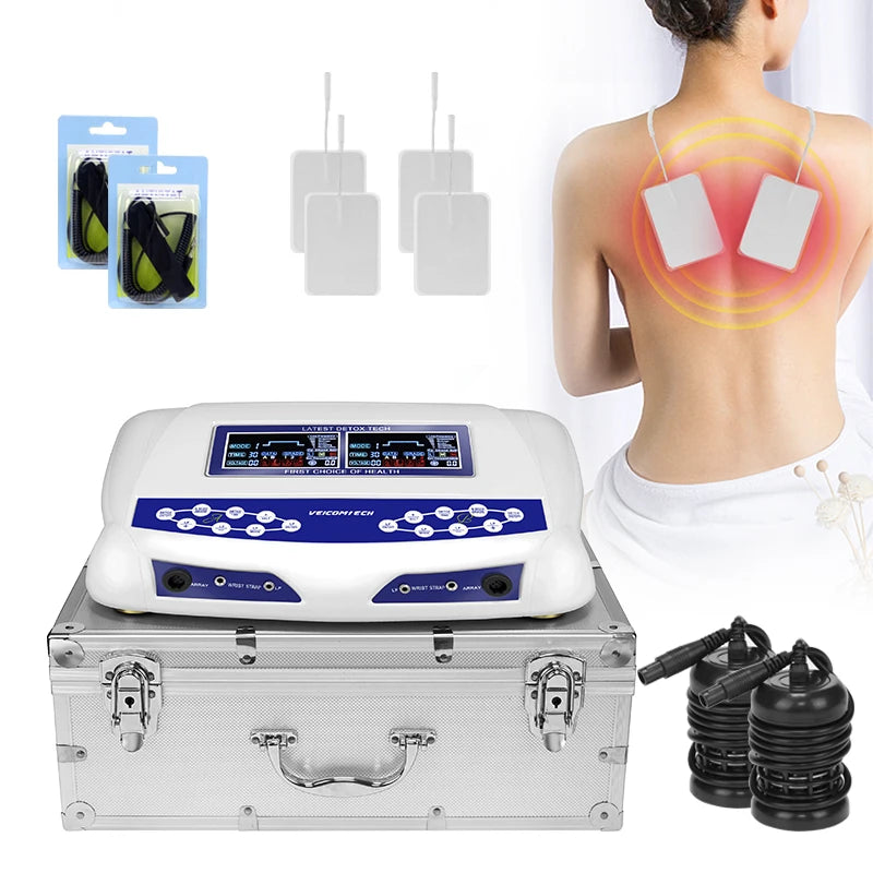 Dual Detoxify Ionic Foot Bath With Infrared Body Massage