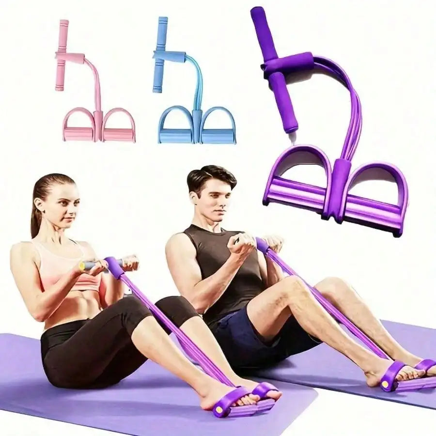 Upgraded High Tension Fitness Resistance Bands With Durable Ergonomic Design