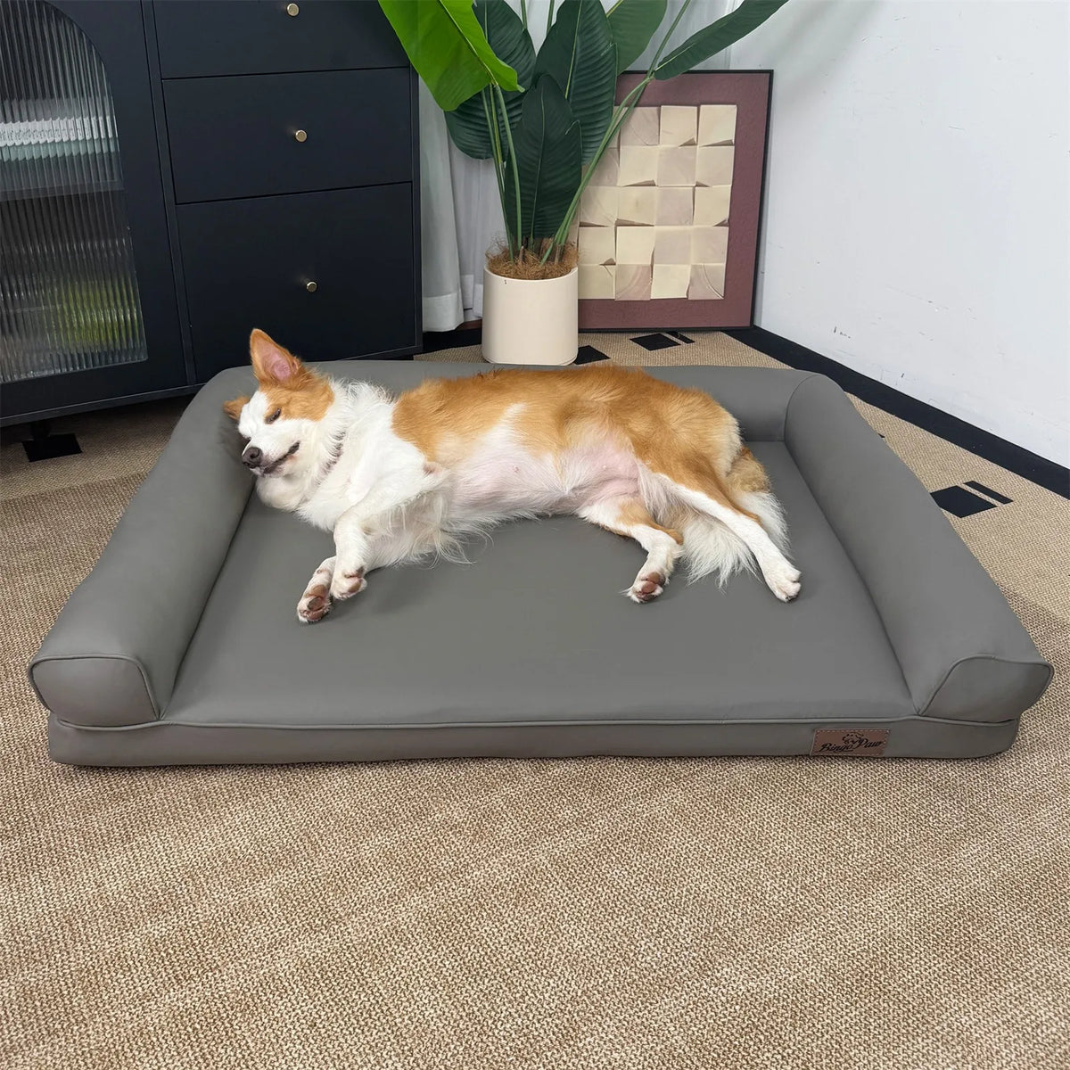 BORWART Extra Large Orthopedic Dog Sofa Bed Calming