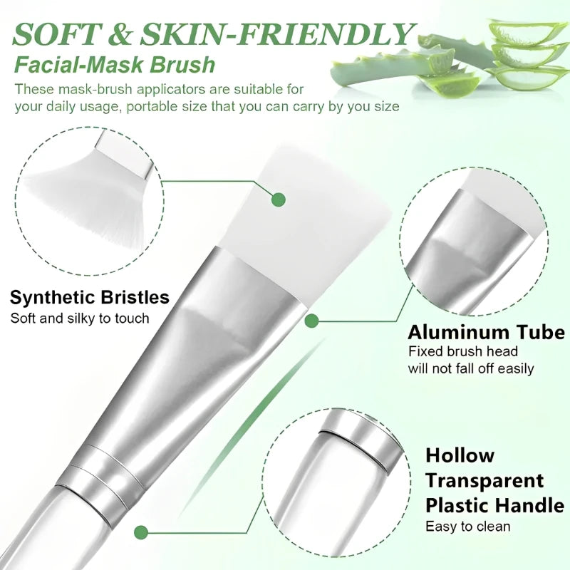HMQ Beauty Professional Facial Mask Applicator Brush Set