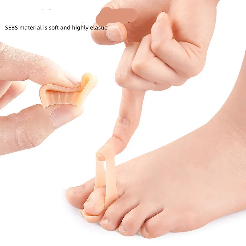 Toe Straightener Valgus Protector Silicone Gel Bunion Relief Pads