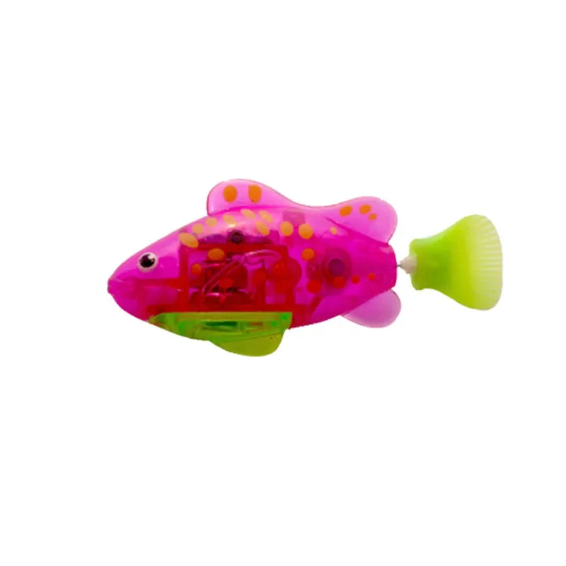 LED Interactive Cat Toy Swimming Robot Fish Stimulates Hunter Instincts