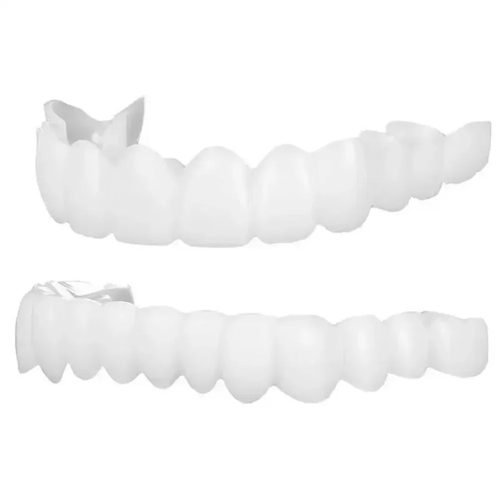 Temporary Snap On Veneers for Upper and Lower Teeth