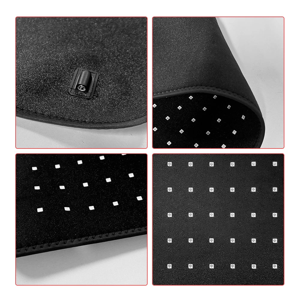 Red Light Therapy Pad 660nm 850nm Infrared For Back Shoulders