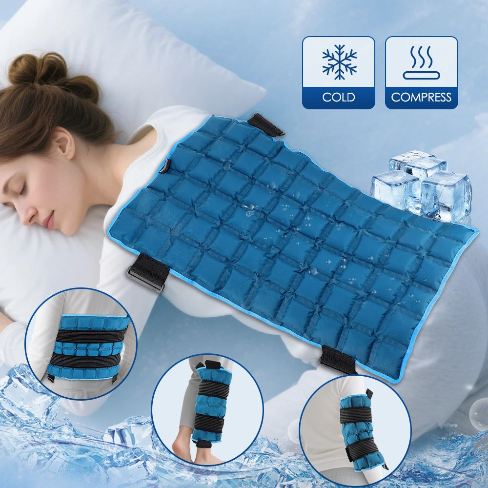 Hailicare Reusable Hot And Cold Gel Pack For Muscle Relief
