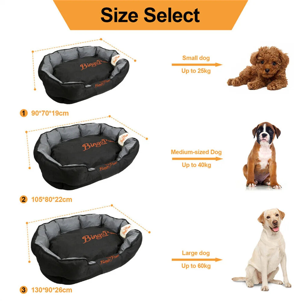 BORWART Orthopedic Dog Bed Waterproof Washable Oxford Cloth Sofa Cushion