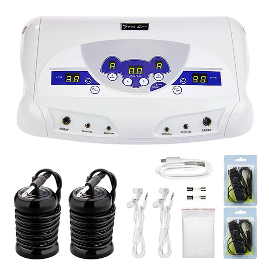 Dual Ionic Foot Bath Detox Machine With MP3 Player