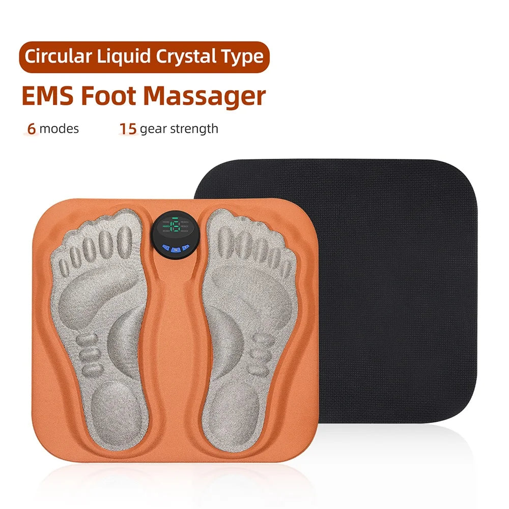Foreverlily Rechargeable Foot Massager Pad With Remote Control