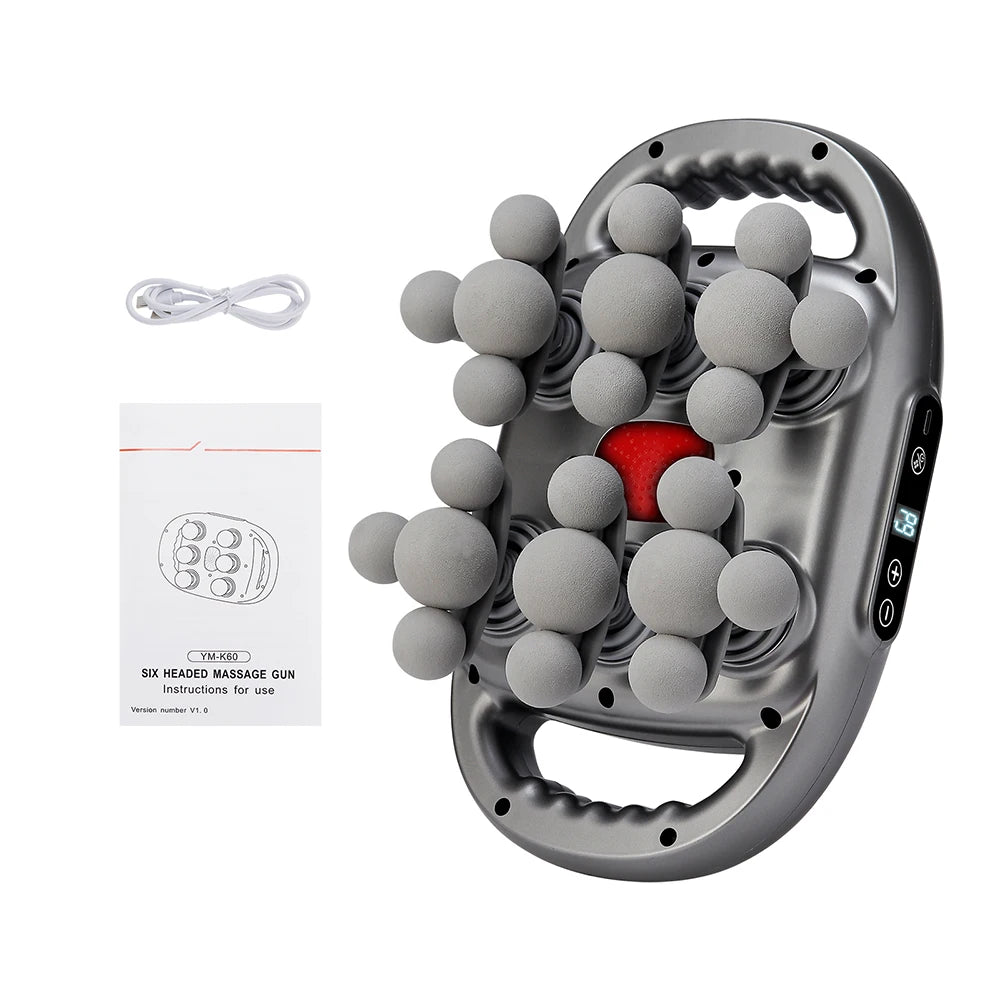 Foreverlily 22 Head Fascia Gun Professional Body Massager