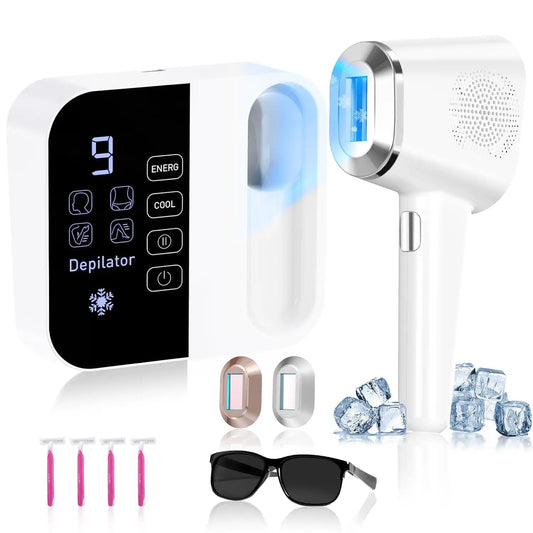 Advanced Hair Removal Epilator Device With Integrated Cooling System