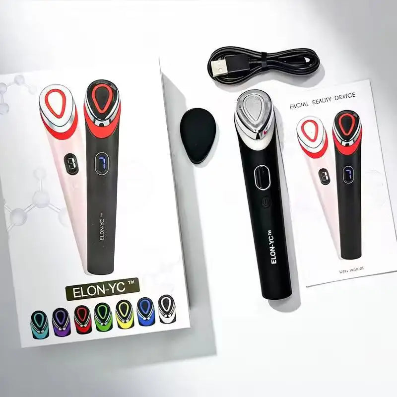 LED EMS Face Massager Microcurrent Lifting Beauty Device